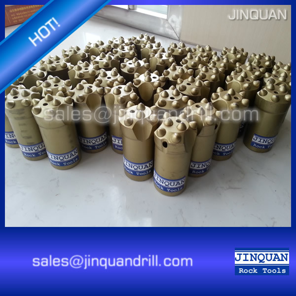 Quality Jinquan tapered mining conical button bits rock bits for sale