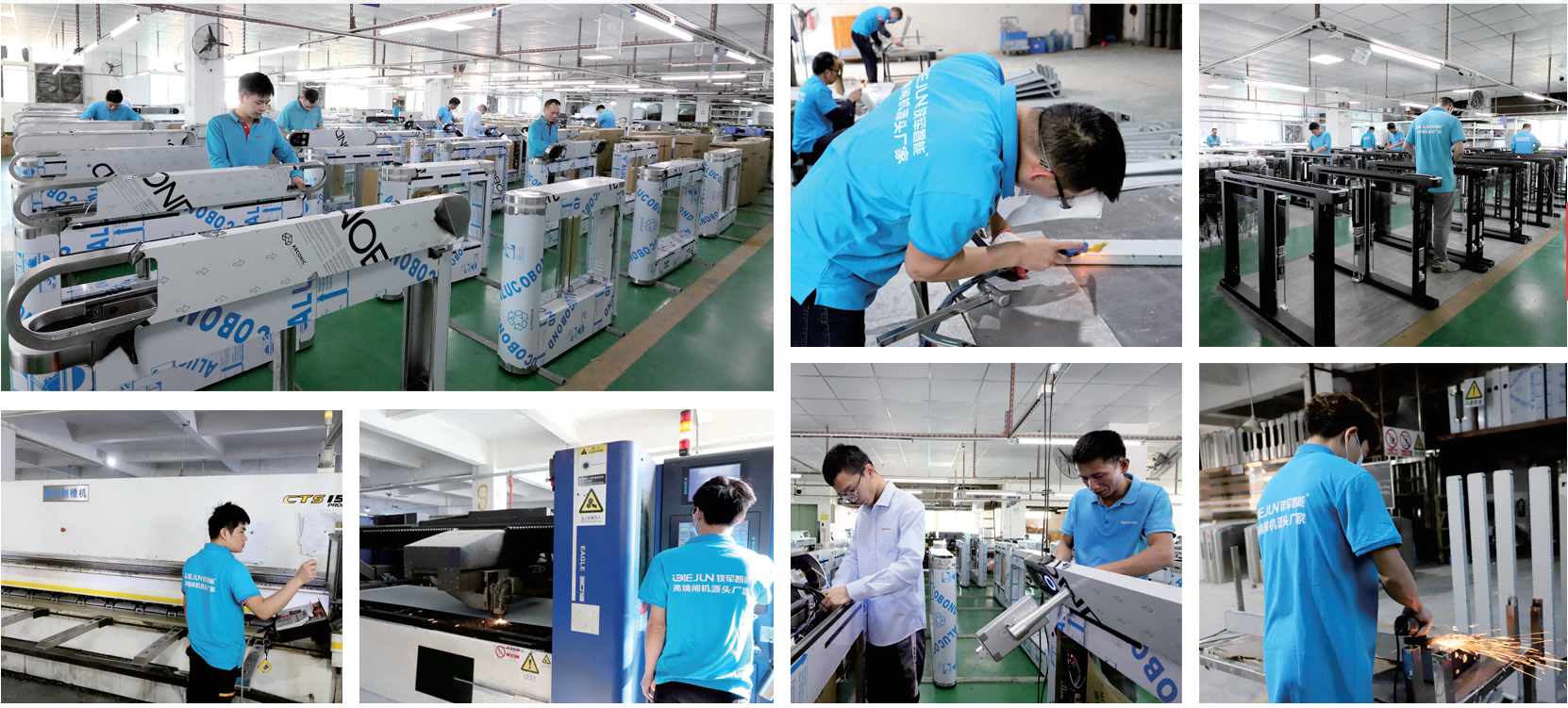 304 Stainless Steel Tripod Turnstile Gate with Black Paint Base and 24V Brushless Motor