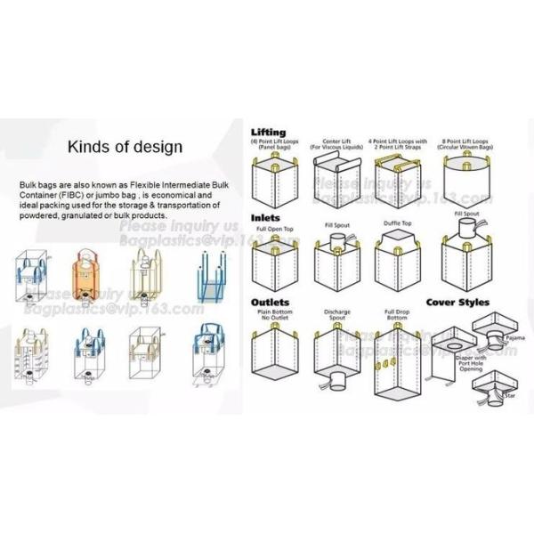 Agricultural Big Size PP Woven Bulk Bag For Corn,PP Woven Big Bag/Ton Bag/Bulk Bag For Packing Construction Garbage 1