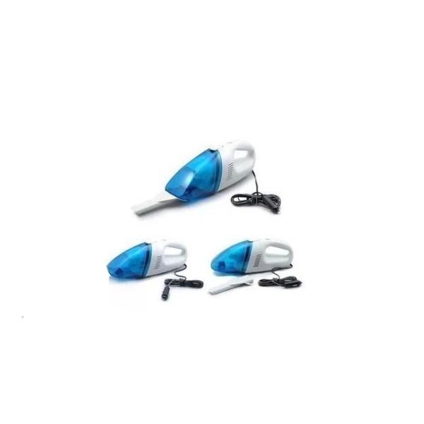 0.7kgs Handheld Rechargeable Vacuum Cleaner 12v Dc Blue White Color With Adaptor