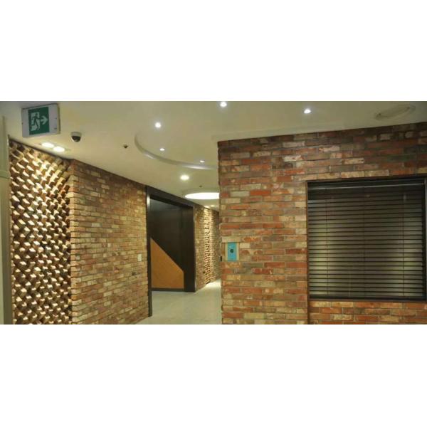 Red Clay Old House Bricks , Old Looking Bricks For Coffee Bar Antique Style