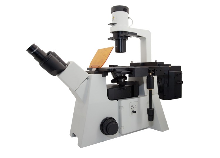 China Trinocular Inverted Fluorescence Microscopes with CCD CAMERA wholesale