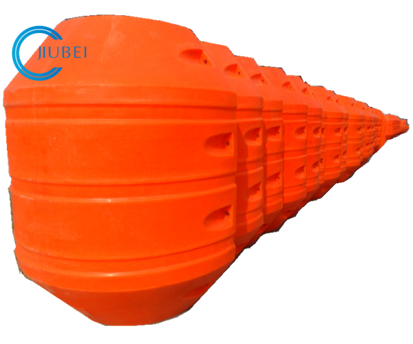 Customized Round HDPE Dredging Pipe Floats Replacements For Steel Pontoons