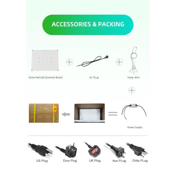 2.7umol UV LED Grow Lights 120W Professional full spectrum lm301B led quantum board for indoor greenhouse lighting