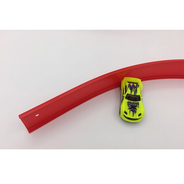 Kids Track Racer Racing Car Set Pull Back And Go With 3 Loops Hot Wheel Style