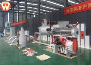 China 380V 50Hz Pellet Making Equipment , SZLH 250 1-2TPH Animal Feed Processing Plant on sale