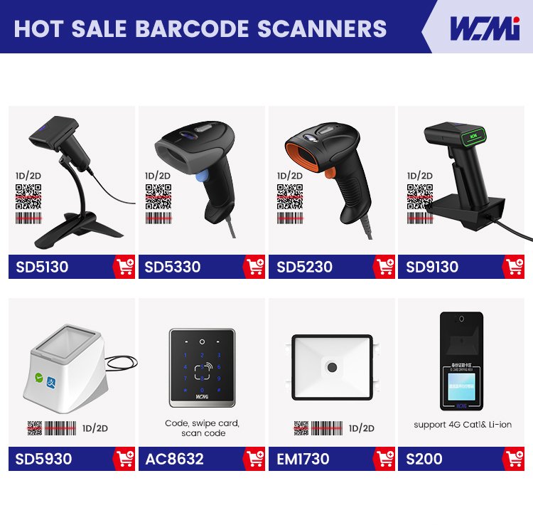 Circular Desktop Barcode Scanner 1d Qr 2d Barcode Full Code Support Cheap Sales With Free Oem Service