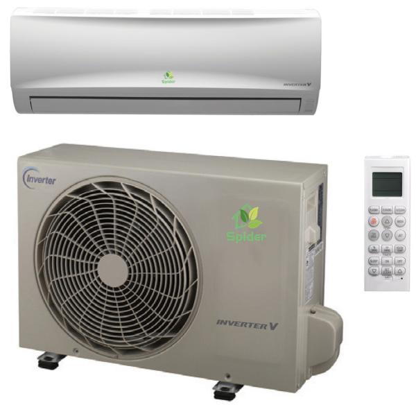 High Efficiency Inverter Split Air Conditioner For House R410A Refrigerant