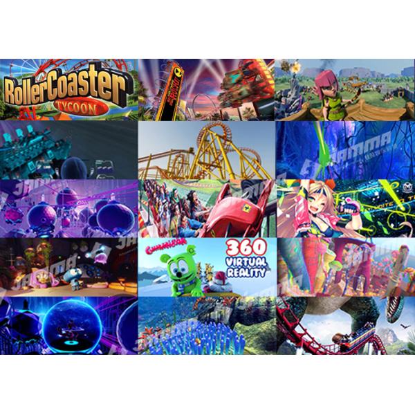 2.5kw 9D Virtual Reality Simulator Equipment Amusement Park With VR Glasses