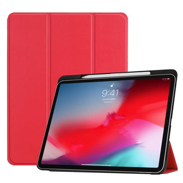 iPad Pro 11 2018 Folio Case,PU Leather Cover with Pencil Holder for iPad Pro 11