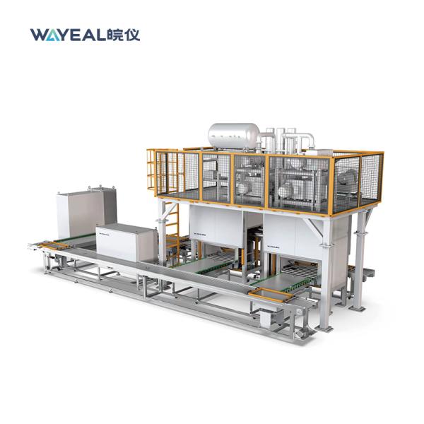 Vacuum Chamber Helium Leak Detector System for Corrugated Pipes Detection