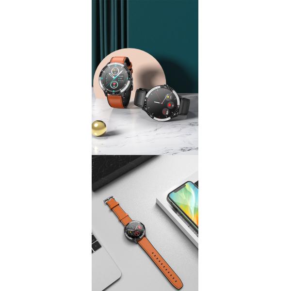 1.28 Inch TFT Health Monitoring Smartwatch Sedentary Reminder 200mAh Alarm Clock