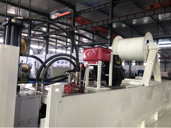 PLC Control System Standing Seam Roll Forming Machine Customizable Language