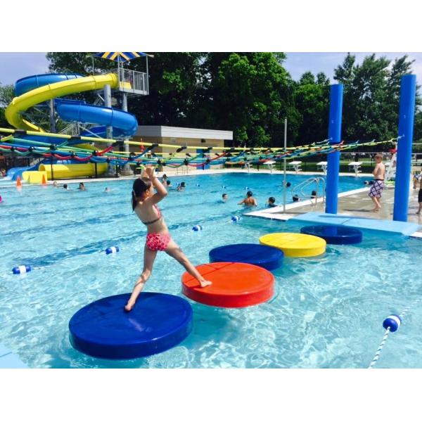 Hotel Playground Water Park Slide Equipment Fiberglass HDG Steel