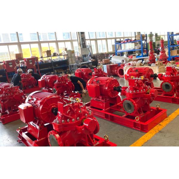 1500GPM Electric Motor Split Case UL FM Centrifugal Fire Pump