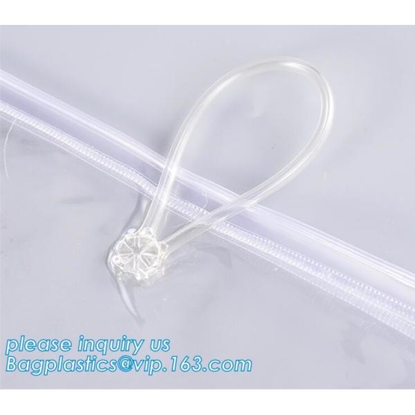 non-heavy metals Zip lockkk file document pvc bags,plastic document bag with zipper,waterproof document bag with custom