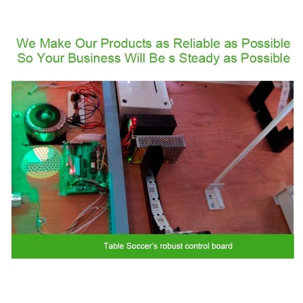 Card Operated Indoor Soccer Simulator Football Game Machine