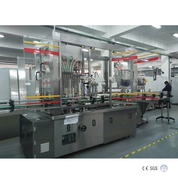 China GMP Standard Liquid Soap Bottle Filling Capping Machine wholesale