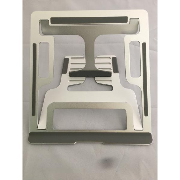 Punch Press Stamping S Shape Metal Laptop Stand Minimalist Style