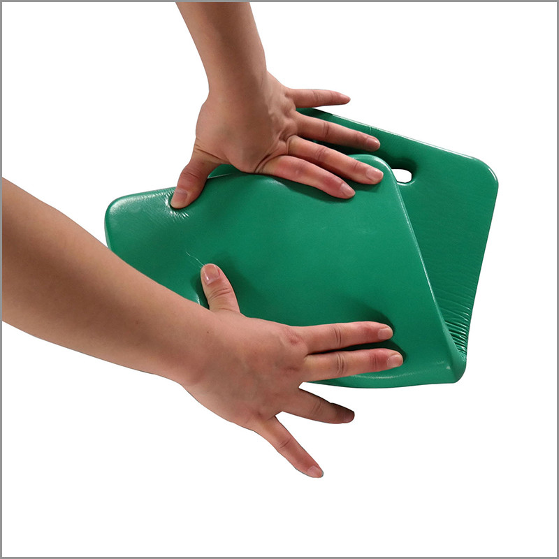China Protection Foam Kneeling Cushion Rubber EVA Material Hot Press Shaping wholesale