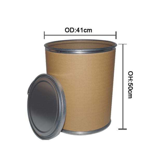 High Seal Fiberboard Drum High Security Color Printing 15 Gallon Fiber Drum