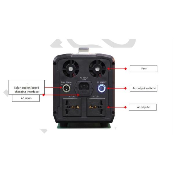 OEM ODM LiFePO4 lithium battery Outdoor Camping Hiking Power Bank lithium battery packs Emergency 1000W 2000W 3000W