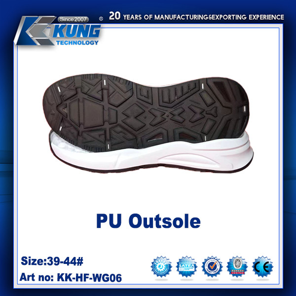 PU Rubberized EVA Outer Sole Non Toxic Waterproof Rubber Traction Outsole