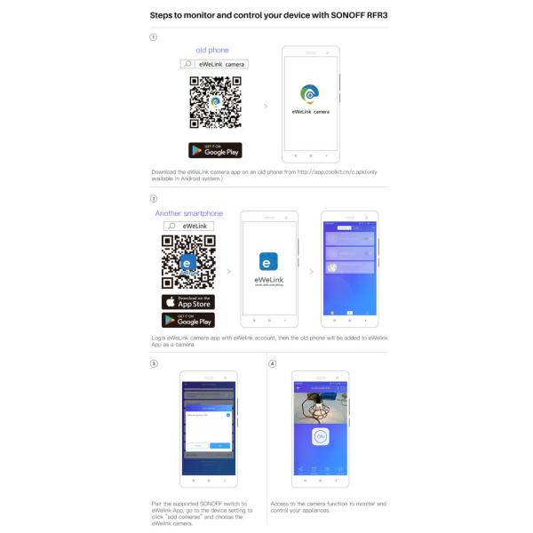 SONOFF Smart Home DIY Module Wireless Wifi Light Switch APP Voice Remote Control Timer