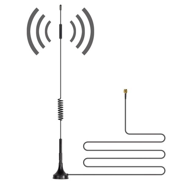 Vertical Polarization Type 9dbi Spring 4G LTE Antenna for Mobile Phone Signal Receiver