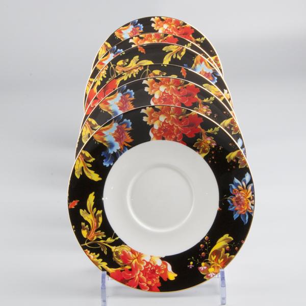 FDA Certificate Luxury Royal 45% Bone China Wedding Dinner Set