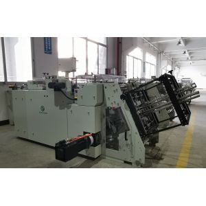 China Lunch Takeaway Edge Erecting Paper Box Making Machine wholesale