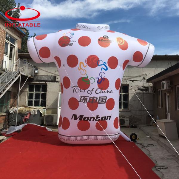 custom size color inflatable T-shirt for advertising Hot sale inflatable jerseys