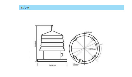 IP65 LED Solar Powered Aircraft Warning Lights On Towers