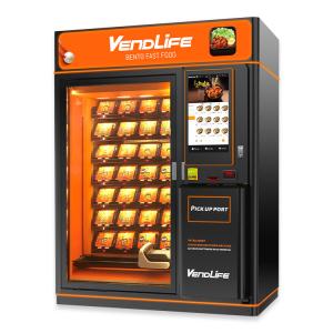 China Multiusage Heated Food Vending Machine , 450kg coffee soup vending machine on sale