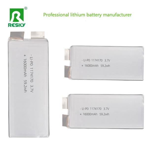 Rechargeable Battery 1174170 LP11074173 3.7v 16000mAh 10C RC Drone Power Lithium Ion Battery Pack