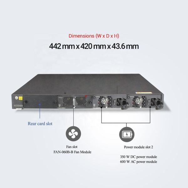 10/100/1000Mbps 48 Port SFP Switch S6720-54C-EI-48S-AC L3 Managed Network Switch with Good Market Potential