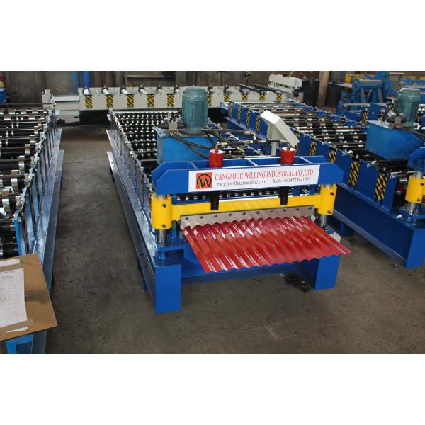 High Strength Roof Roll Forming Machine Multi - Cor Metal Roof Making Machine