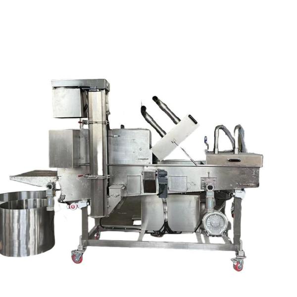 380V Customized Poultry Meat and Seafood Flouring Machine for Tailored Flouring Needs