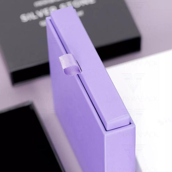 Book Shape Paper Jewellery Packaging Ring Crystal Necklaces Bracelet Kraft Box