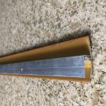 Wooden Grain Aluminum Floor Trim High Corrosion Resistance Edge Connective Trim
