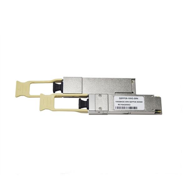 850nm AOC DAC Cable 100m 100G QSFP28 SR4 Multimode Optical Transceiver Module MPO Connector