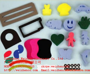 Hydraulic Die Cutting Machine for Scouring Pad and Kitchen Sponge Production Solution