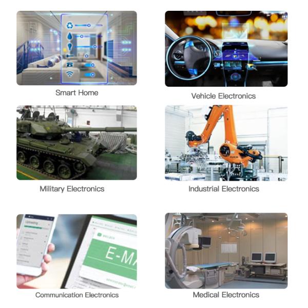 FR4 4mil Printed Circuit Board Assembly Electronics 2.4mm Thickness 3