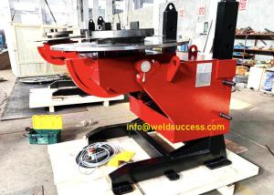 China Height Adjust 3 Tons Rotary Welding Turntable With Chuck wholesale