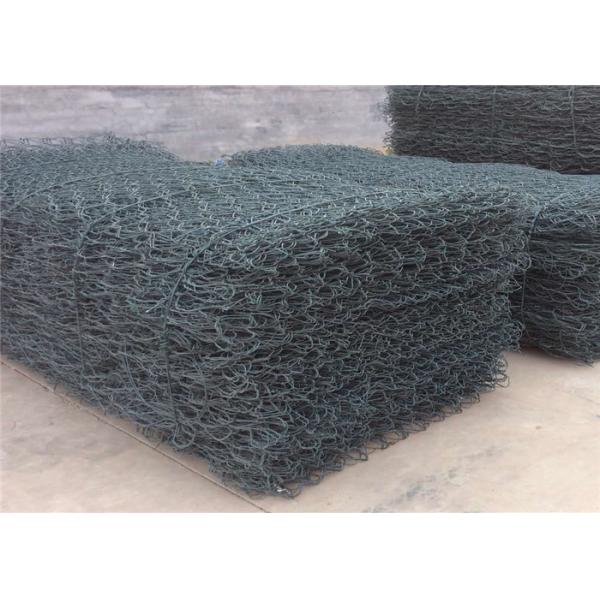 Durable Rock Mattress , Hexagonal Gabion 2.0 - 4.0 Mm Wire Diameter