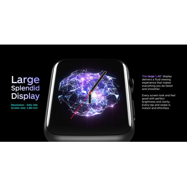 DM20 4G Smart Watch Large Memory SIM Calling and GPS for Multi-Sports and Display and Heart Rate