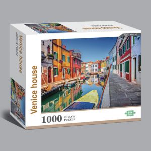 China Venice House 1000pcs Jigsaw Puzzle Personalized Puzzles Adults wholesale