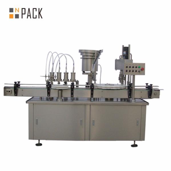 Full Automatic High Speed Cosmetic Cream Filling Machine For Small Bottle