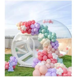 Tunnel PVC Transparent Inflatable Bubble House Giant Clear Camping