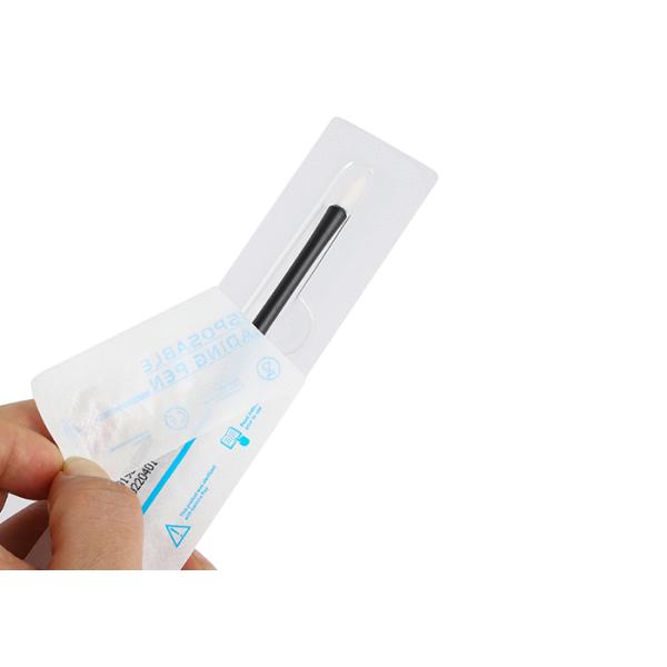 OEM Microblading Supplies Lushcolor Black Eccentric Disposable Manual Pen For Microblading Eyebrow Tattoo